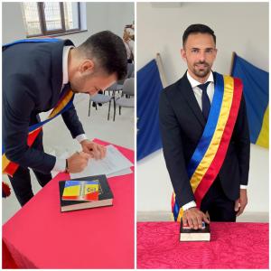 Cel mai tânăr primar din Teleorman și-a început mandatul