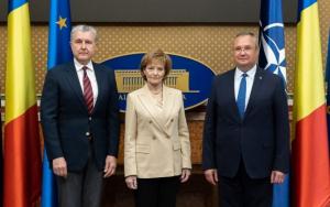 Nicolae Ciucă s-a întâlnit la Guvern cu Majestatea Sa Margareta și cu Principele Radu