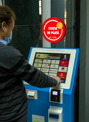 Plata taxelor locale prin stațiile SelfPay din Galați, suspendată temporar