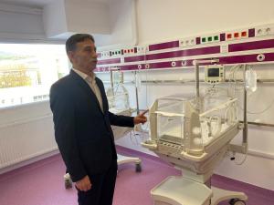 Ion Dumitrel: Am inaugurat Secția de Neonatologie a Spitalului Județean de Urgență Alba Iulia