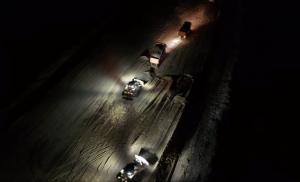 Se lucrează și noaptea pe șantierul Drumului Expres Galați - Brăila