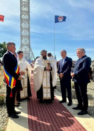 Inaugurarea Monumentului „Cruce” – Dealul Măgura, Ibănești