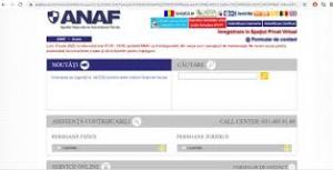 Modernizarea portalului anaf.ro blocheaza serviciile furnizate