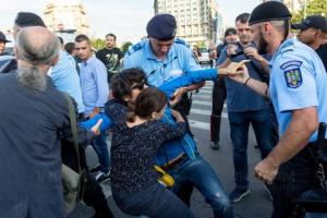 Dosare penale și amenzi după protestele violente de la Guvern și de pe A1