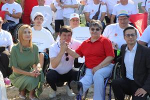 Concurs de pescuit la Balta Zătun din Galați dedicat persoanelor cu dizabilități locomotorii
