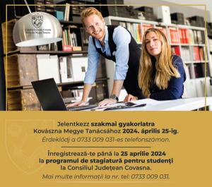 Internship la C.J. COVASNA