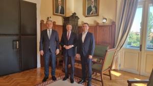 Ambasadorul Elveției în România, în vizită la Oradea