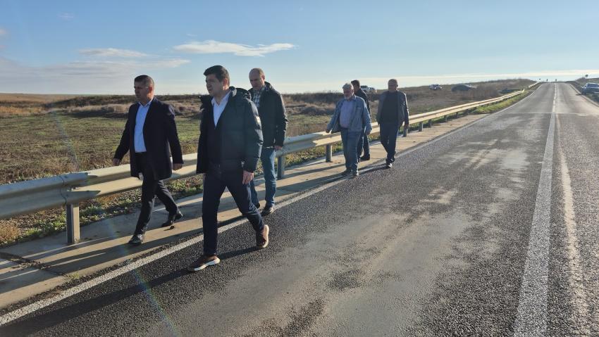 CJ Galați a finalizat lucrările de refacere pe DJ 251, tronson afectat de inundațiile din 2024