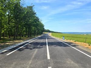 Recepție în Sălaj a unui drum județean realizat prin PNI &quot;Anghel Saligny&quot;