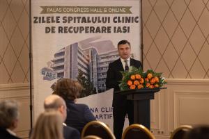 Primarul municipiului Iași, Mihai Chirică:„Zilele Spitalului Clinic de Recuperare aduc în atenție rolul IA în medicină”