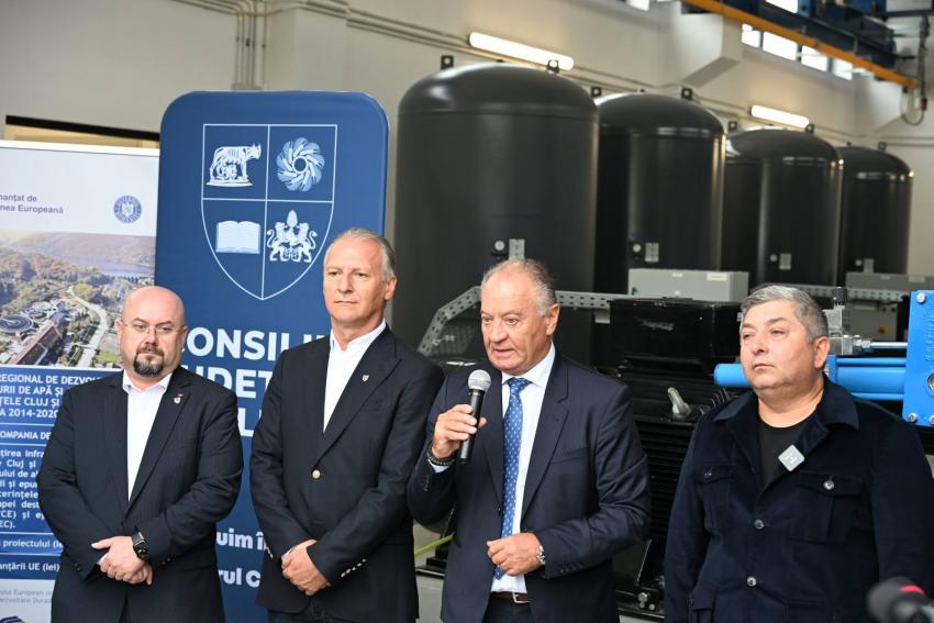 Cea mai lungă aducțiune de apă potabilă din România fost pusă în funcțiune în Sălaj