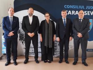 Continuăm seria întâlnirilor de promovare pe cale diplomatică a județului Caraș – Severin