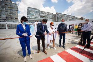 Prima parcare supraetajată din orașul Galați a fost inaugurată