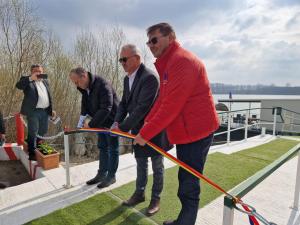 Ialomița are un nou punct de acostare fluvială, pe malul stâng al brațului Borcea