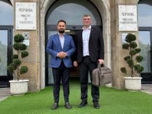 Întâlnire la Ministerul Transporturilor pentru dezvoltarea municipiului Aiud